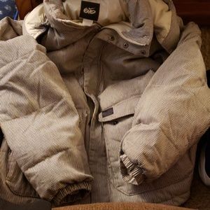 Nike 6.0 coat black and white stripes